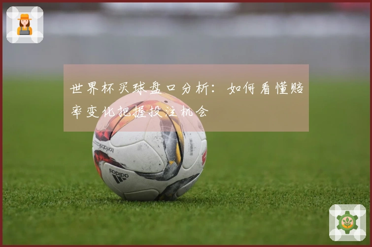 世界杯买球盘口分析:如何看懂赔率变化把握投注机会